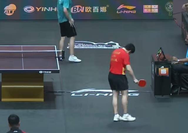 员一一握手, 王楚钦三局, img